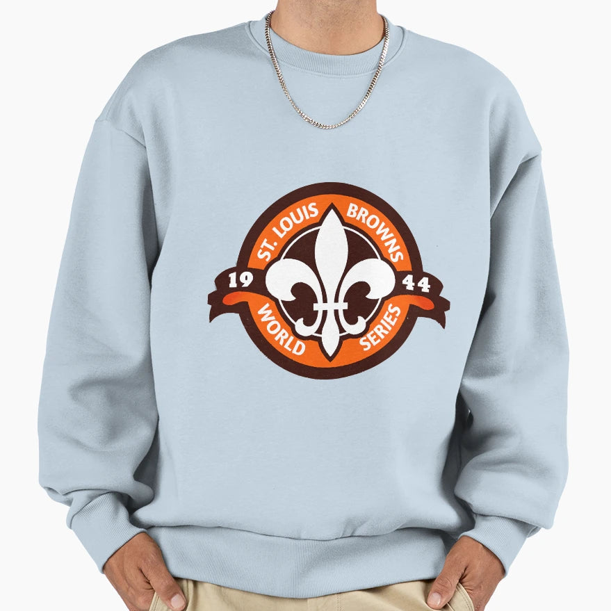 Defunct St Louis Browns Baseball Sweatshirt - Novelty Apparel Unisex - T-Shirt, Sweatshirt, Hoodie