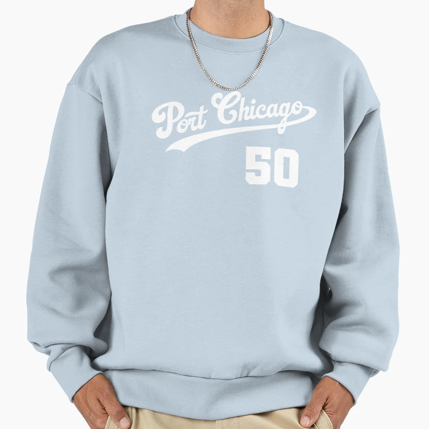 Port Chicago 50 White Sweatshirt - Casual Everyday Wear Unisex - T-Shirt, Sweatshirt, Hoodie