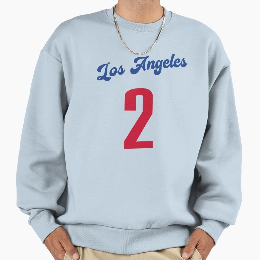 Los Angeles 2 Kawhi Leonard Sweatshirt - Trendy Graphic Men Women - T-Shirt, Sweatshirt, Hoodie