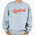 Cleveland Script Sweatshirt - Aesthetic Graphic Men Women - T-Shirt, Sweatshirt, Hoodie