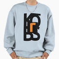 R Kobs Logo Blk Text Sweatshirt - Casual Everyday Wear Men Women - T-Shirt, Sweatshirt, Hoodie