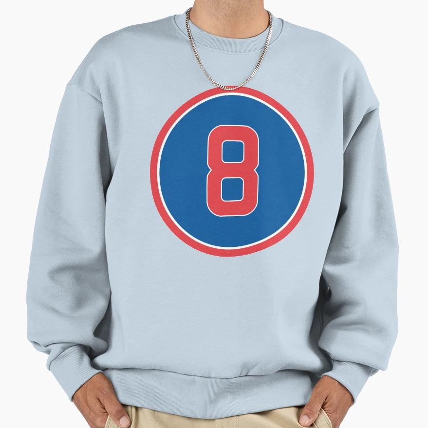 Andre Dawson 8 Jersey Number Sweatshirt - Graphic Print Unisex - T-Shirt, Sweatshirt, Hoodie