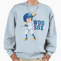 Woo Sox Holy Cross Halloween Sweatshirt - Novelty Apparel for Adults - T-Shirt, Sweatshirt, Hoodie
