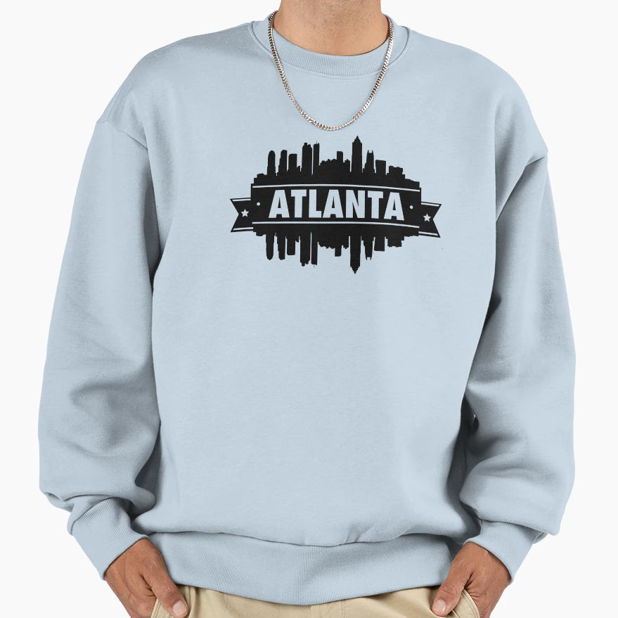 Atlanta 2 Sweatshirt - Minimalist Print Men Women - T-Shirt, Sweatshirt, Hoodie