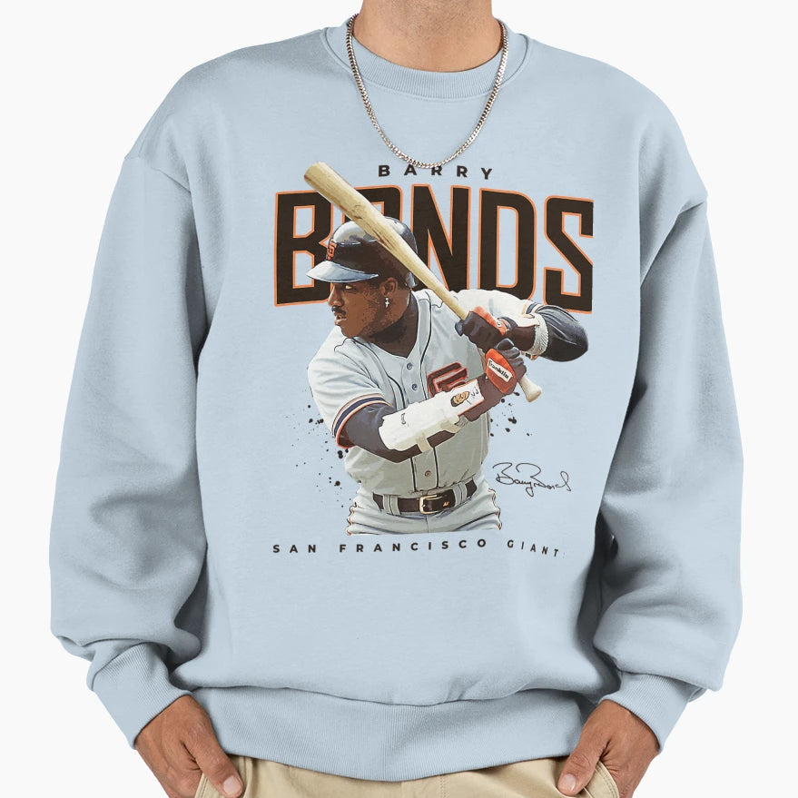 Barry Bonds Sweatshirt - Fun Novelty Design for Adults - T-Shirt, Sweatshirt, Hoodie