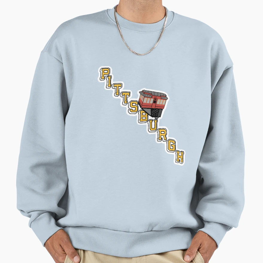 Pittsburgh Incline Sweatshirt - Unique Graphic Unisex - T-Shirt, Sweatshirt, Hoodie