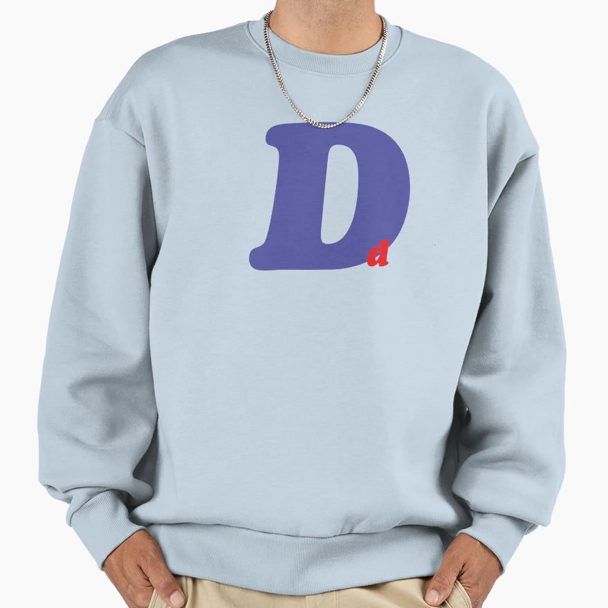 D Word Sweatshirt - Minimalist Print Unisex - T-Shirt, Sweatshirt, Hoodie