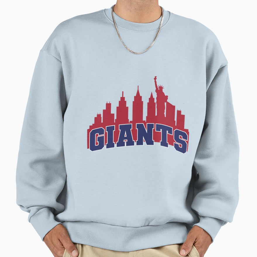 Art New York Giants Sweatshirt - Novelty Apparel for Adults - T-Shirt, Sweatshirt, Hoodie