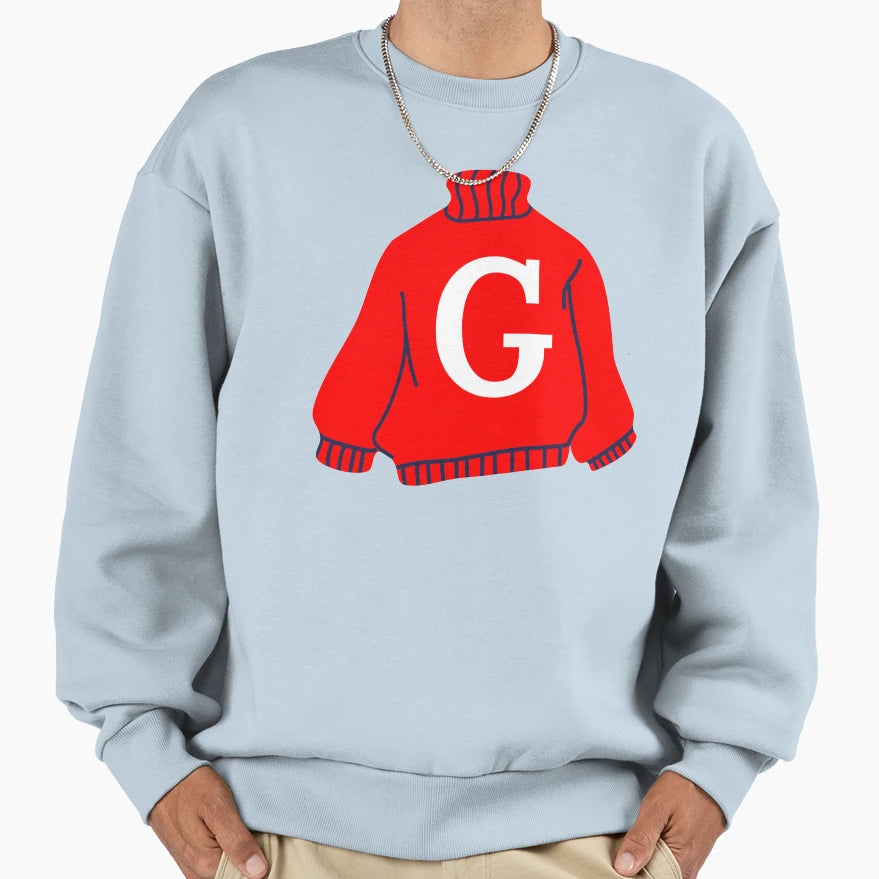 Letter Sweatshirt - Graphic Print Men Women - T-Shirt, Sweatshirt, Hoodie
