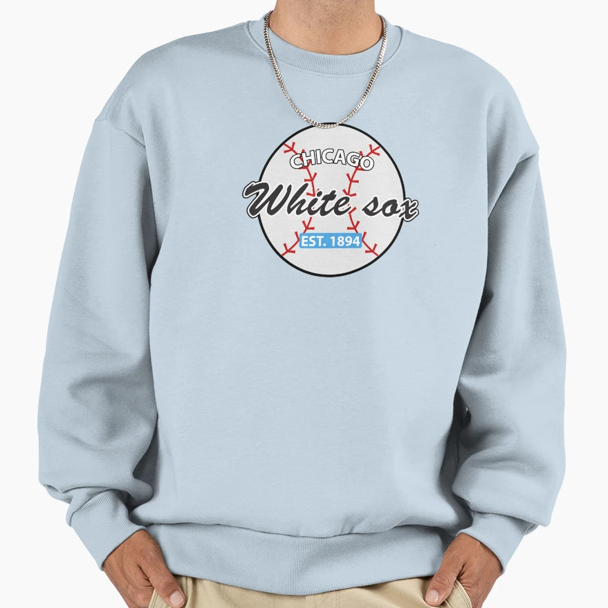 White Sox Ball Sweatshirt - Custom Art Print Unisex - T-Shirt, Sweatshirt, Hoodie