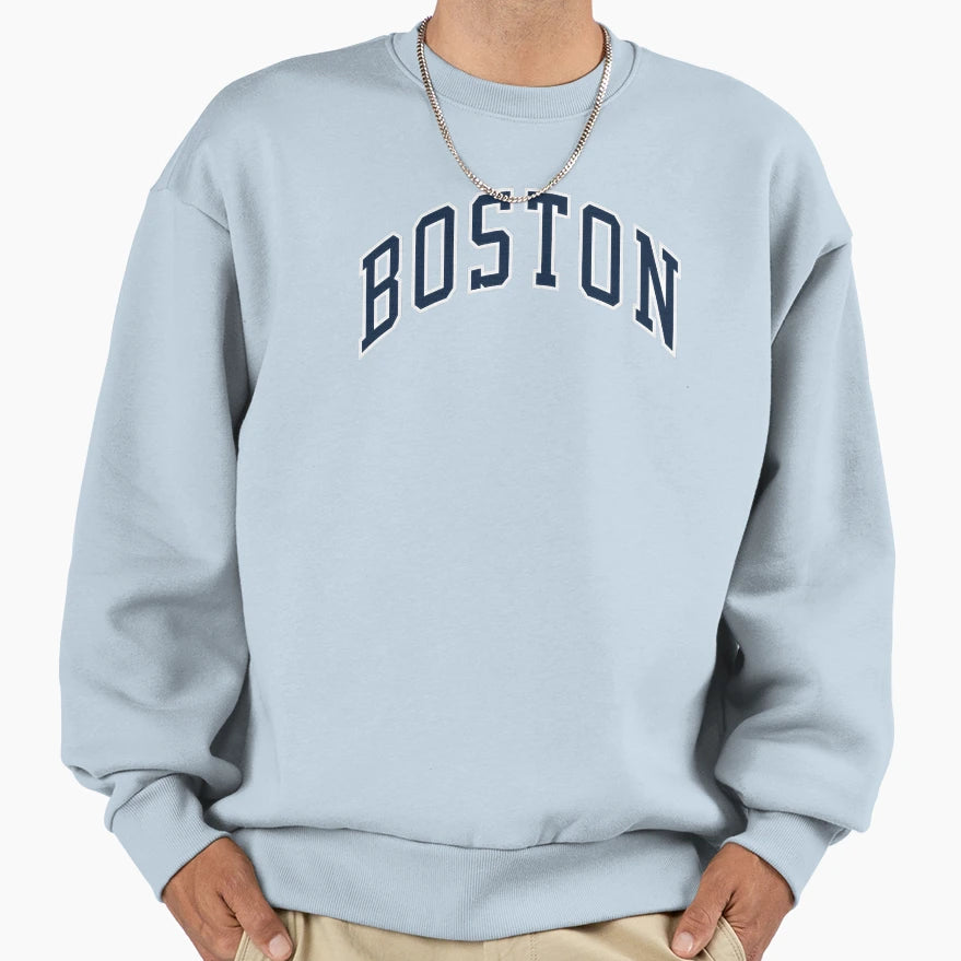 Boston Sweatshirt - Graphic Print Unisex - T-Shirt, Sweatshirt, Hoodie