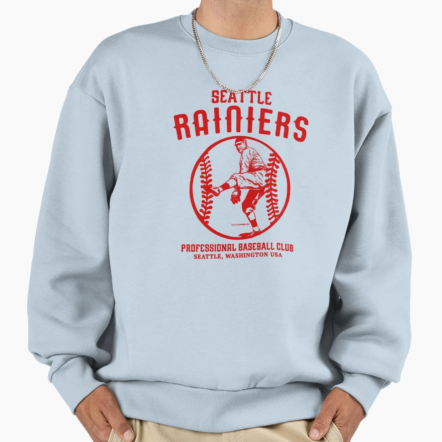 Seattle Rainiers Pbc Sweatshirt - Graphic Print Men Women - T-Shirt, Sweatshirt, Hoodie
