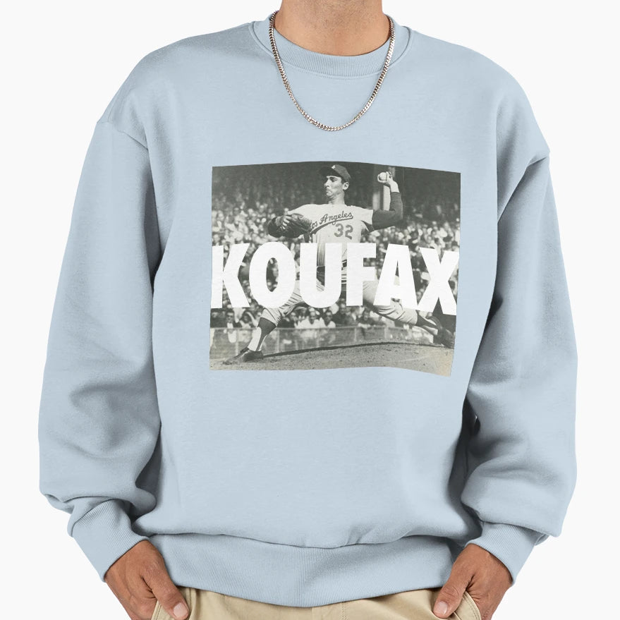 Sandy Koufax Koufax Sandy Sweatshirt - Minimalist Print Men Women - T-Shirt, Sweatshirt, Hoodie
