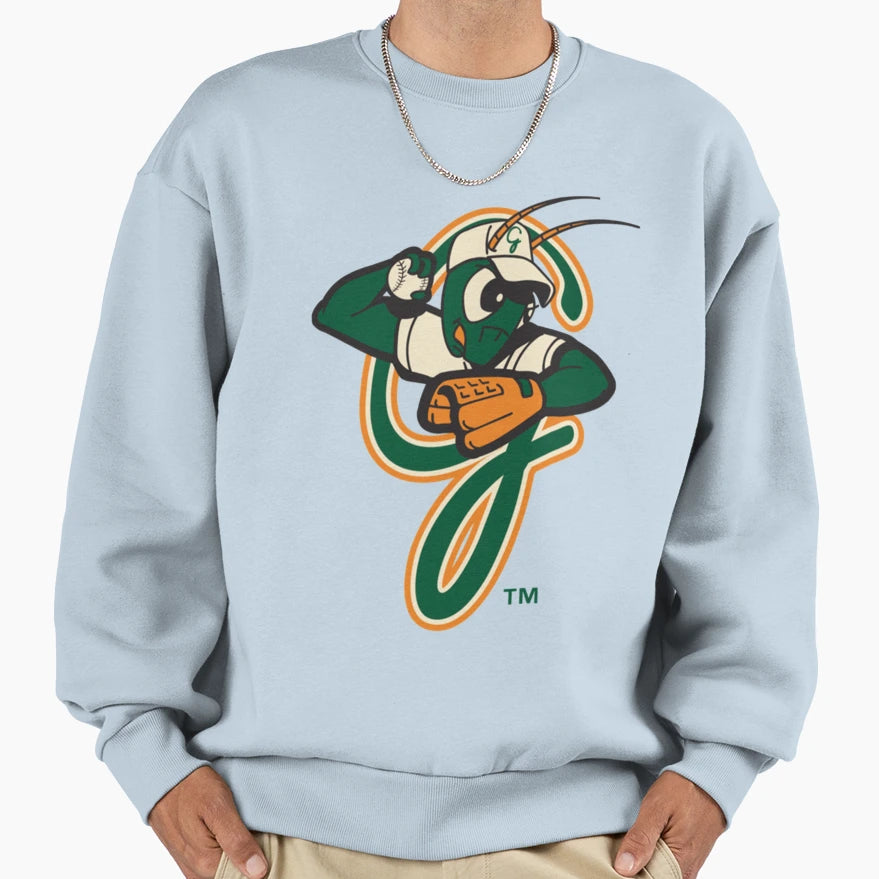 Greensboro Grasshoppers Sweatshirt - Custom Art Print Unisex - T-Shirt, Sweatshirt, Hoodie