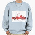 St Louis Skyline Red Sweatshirt - Casual Everyday Wear for Adults - T-Shirt, Sweatshirt, Hoodie