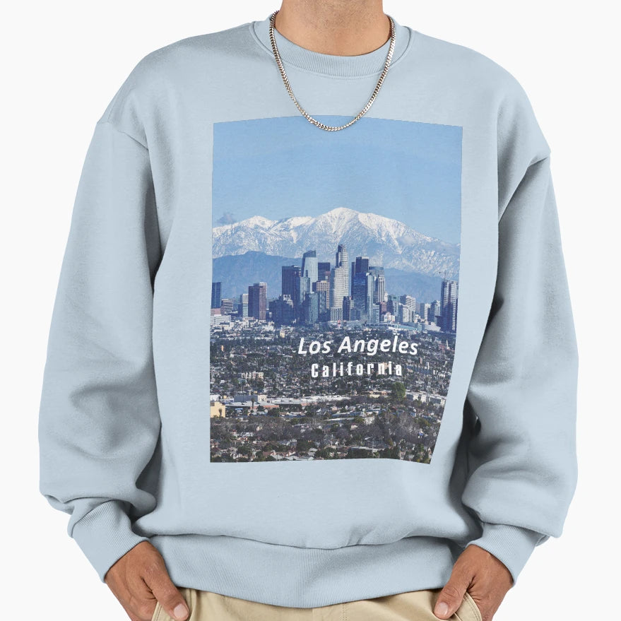 Los Angeles California Beautiful Sweatshirt - Novelty Apparel for Adults - T-Shirt, Sweatshirt, Hoodie