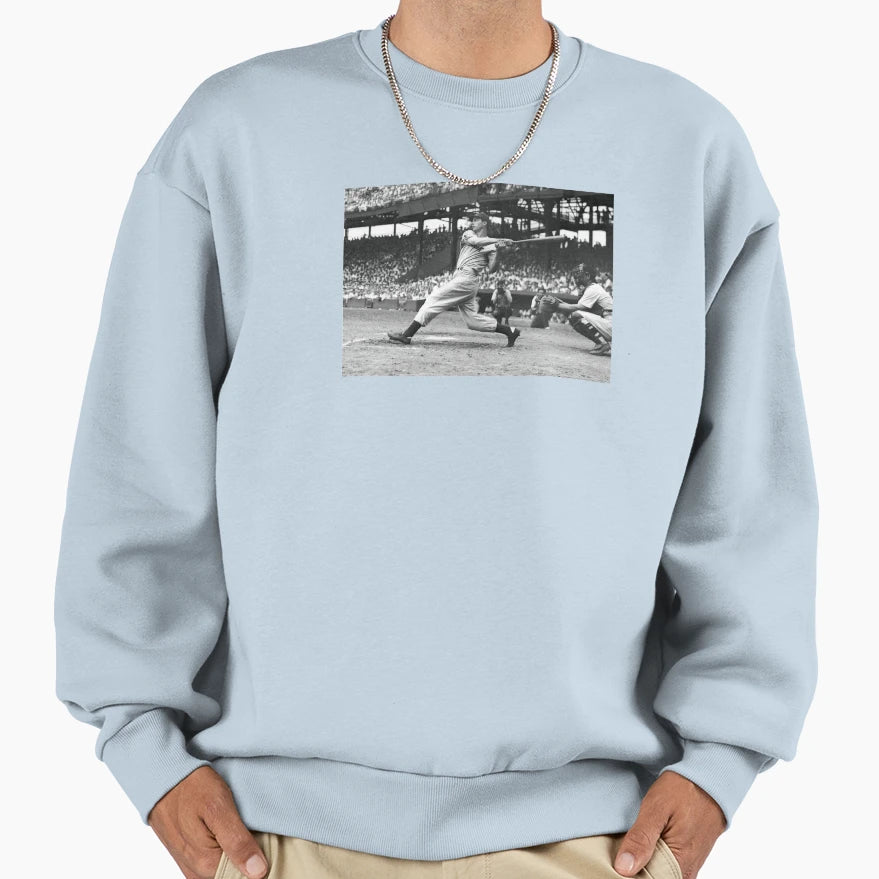 Joe Dimaggio Hits Out Sweatshirt - Custom Art Print Unisex - T-Shirt, Sweatshirt, Hoodie