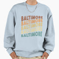 Baltimore Sweatshirt - Streetwear Style for Adults - T-Shirt, Sweatshirt, Hoodie