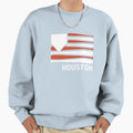 Houston Baseball Is American Sweatshirt - Fun Novelty Design Men Women - T-Shirt, Sweatshirt, Hoodie