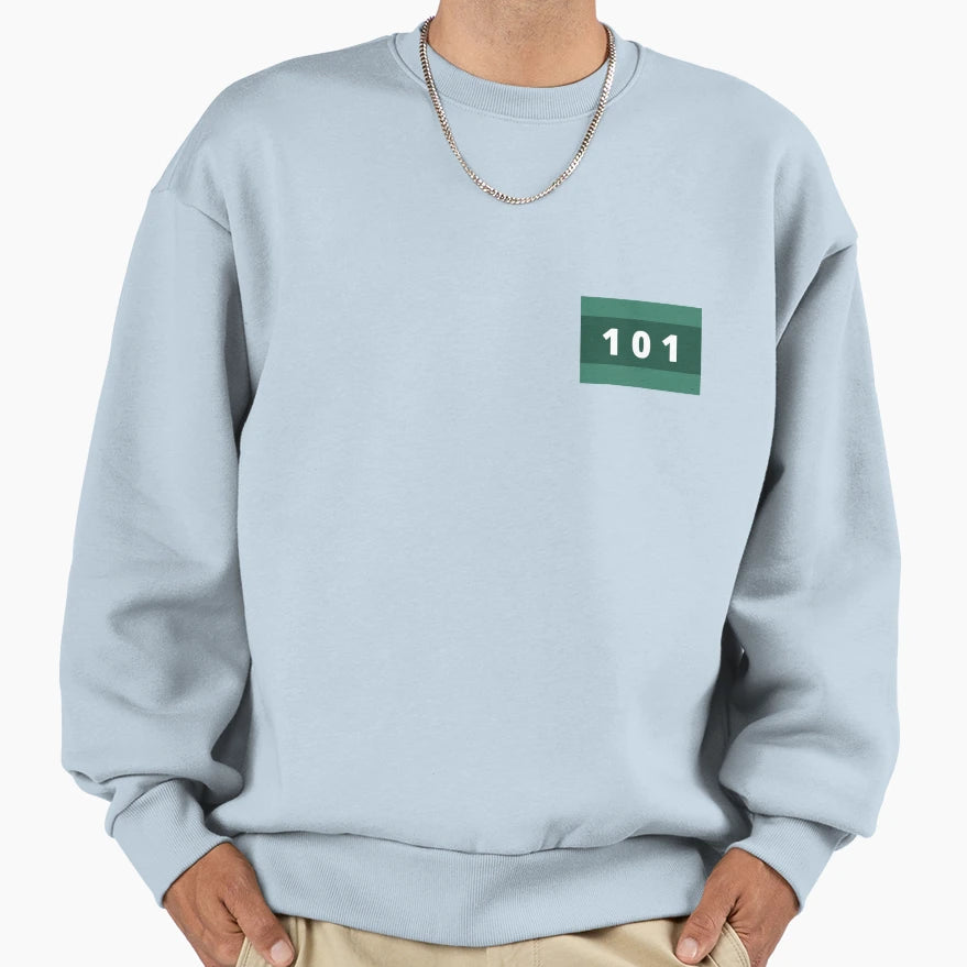 Green Mask 101 Sweatshirt - Aesthetic Graphic for Adults - T-Shirt, Sweatshirt, Hoodie