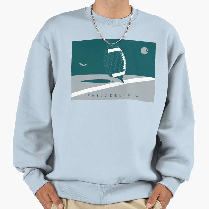 Philadelphia Football Nfl Fan Art 2 Sweatshirt - Trendy Graphic Men Women - T-Shirt, Sweatshirt, Hoodie