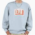 Detroit Baseball City Word Art Sweatshirt - Trendy Graphic Men Women - T-Shirt, Sweatshirt, Hoodie