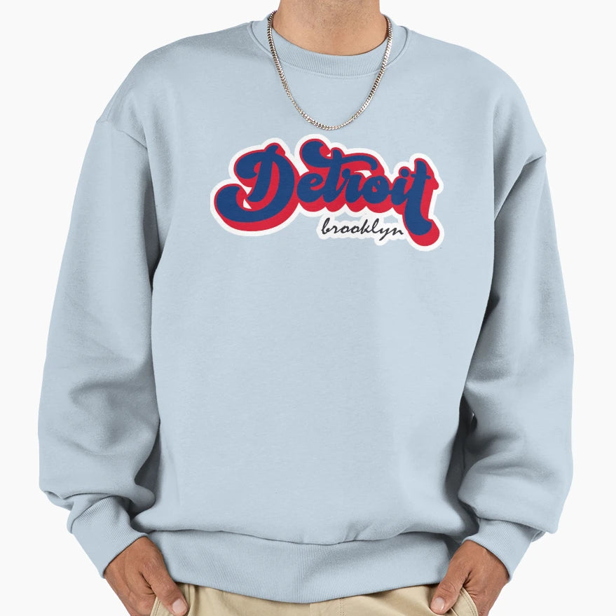 Detroit Brooklyn Sweatshirt - Streetwear Style for Adults - T-Shirt, Sweatshirt, Hoodie