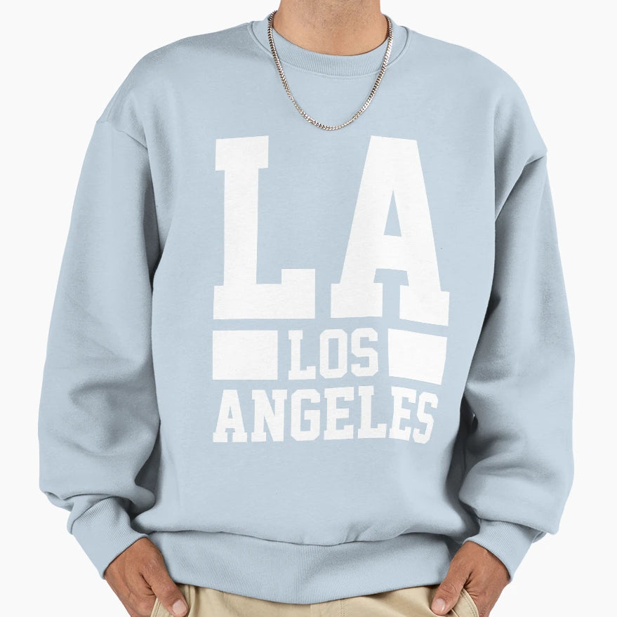 La Los Angeles Sweatshirt - Graphic Print for Adults - T-Shirt, Sweatshirt, Hoodie
