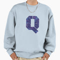 Outer Space Q Sweatshirt - Minimalist Print Men Women - T-Shirt, Sweatshirt, Hoodie