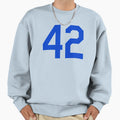 Jackie Robinson Retired Number And T-Shirt - Graphic Print for Adults - T-Shirt, Sweatshirt, Hoodie