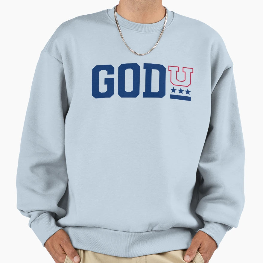 Godolkin University God U Brw Sweatshirt - Fun Novelty Design Men Women - T-Shirt, Sweatshirt, Hoodie