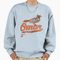 Omar Wire Baltimore Oriole Sweatshirt - Casual Everyday Wear for Adults - T-Shirt, Sweatshirt, Hoodie