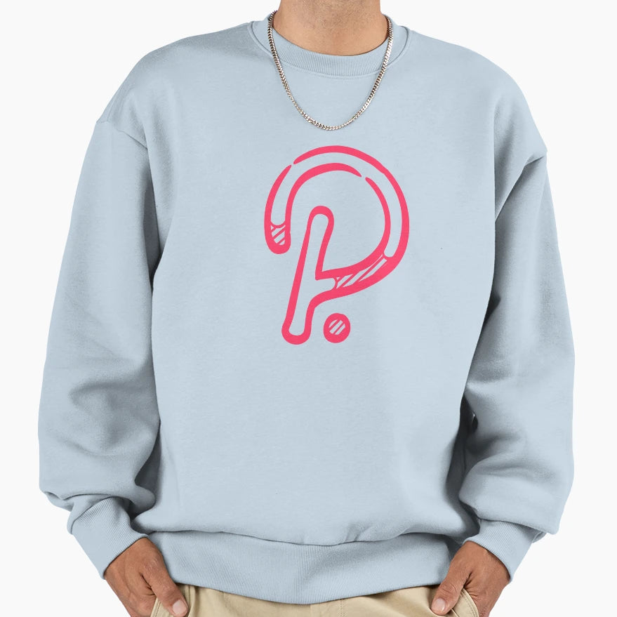 Polkadot Dot Cryptocurrency Sweatshirt - Casual Everyday Wear Men Women - T-Shirt, Sweatshirt, Hoodie