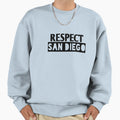 Respect San Diego Sweatshirt - Novelty Apparel for Adults - T-Shirt, Sweatshirt, Hoodie