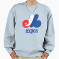 Best Seller Montreal Expos Logo T-Shirt - Minimalist Print Unisex - T-Shirt, Sweatshirt, Hoodie