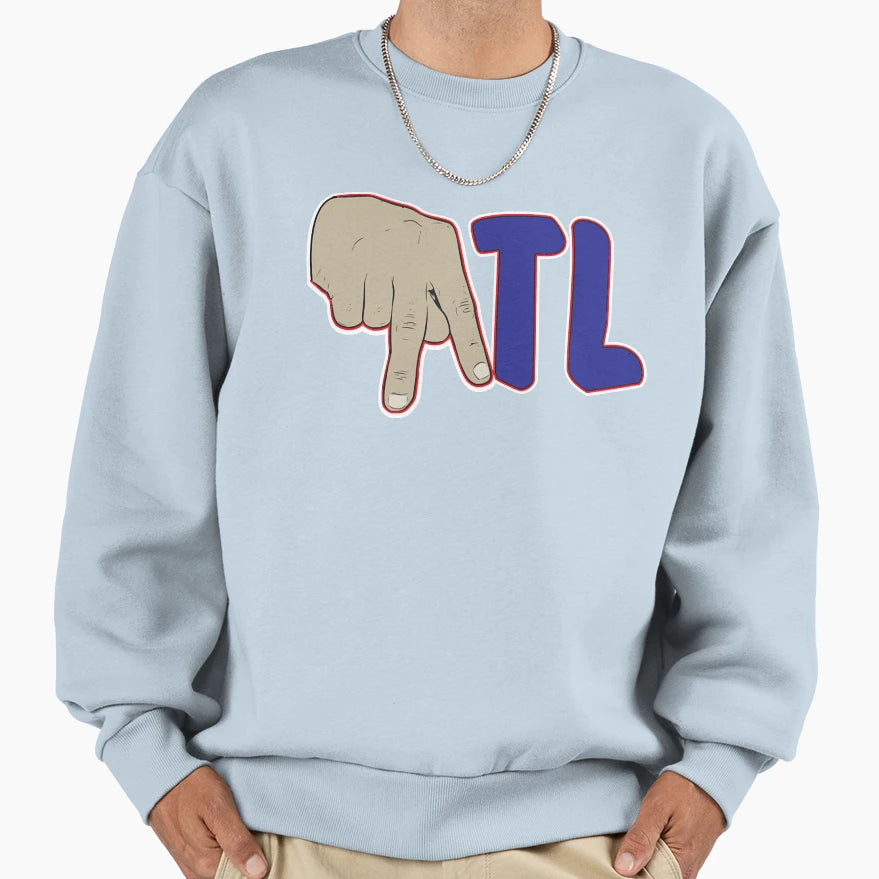Atlanta Atl Georgia Atlien South Sweatshirt - Minimalist Print Men Women - T-Shirt, Sweatshirt, Hoodie