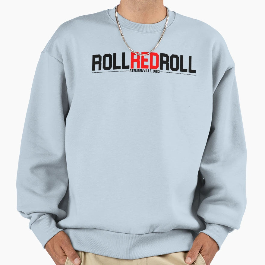 Roll Red Roll Steubenville Sweatshirt - Aesthetic Graphic for Adults - T-Shirt, Sweatshirt, Hoodie
