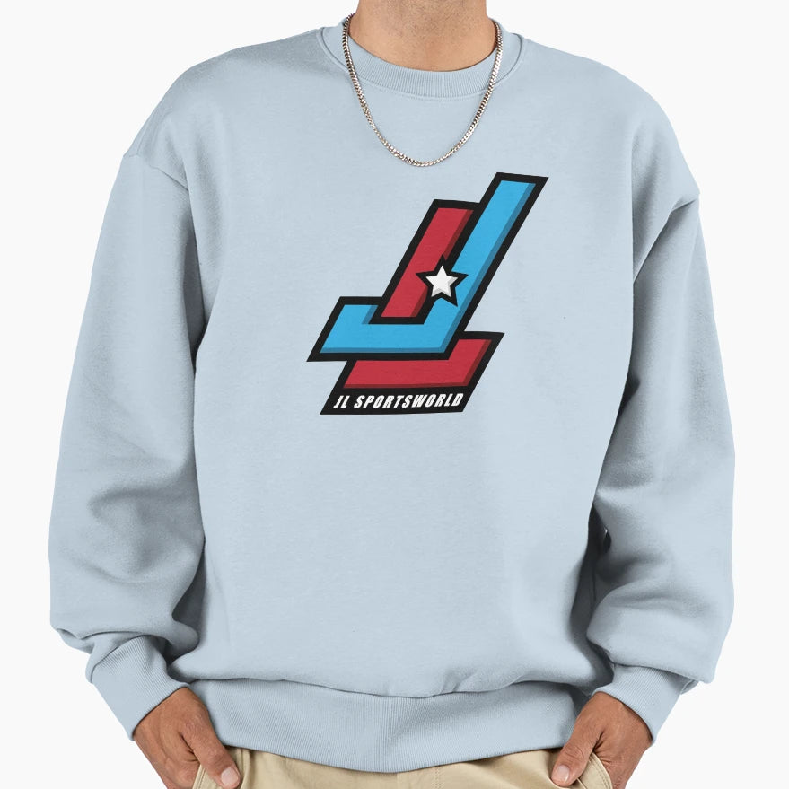 Jl Sportsworld Logo Sweatshirt - Unique Graphic for Adults - T-Shirt, Sweatshirt, Hoodie