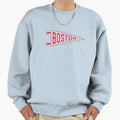 Boston Baseball Pennant Sweatshirt - Casual Everyday Wear Unisex - T-Shirt, Sweatshirt, Hoodie
