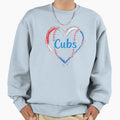 Baseball Love Heart Bold Sports Sweatshirt - Custom Art Print Unisex - T-Shirt, Sweatshirt, Hoodie
