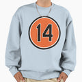 Mike Bordick 14 Jersey Number Sweatshirt - Casual Everyday Wear Men Women - T-Shirt, Sweatshirt, Hoodie