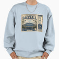 Los Angeles Ticket Stub Baseball Sweatshirt - Custom Art Print for Adults - T-Shirt, Sweatshirt, Hoodie