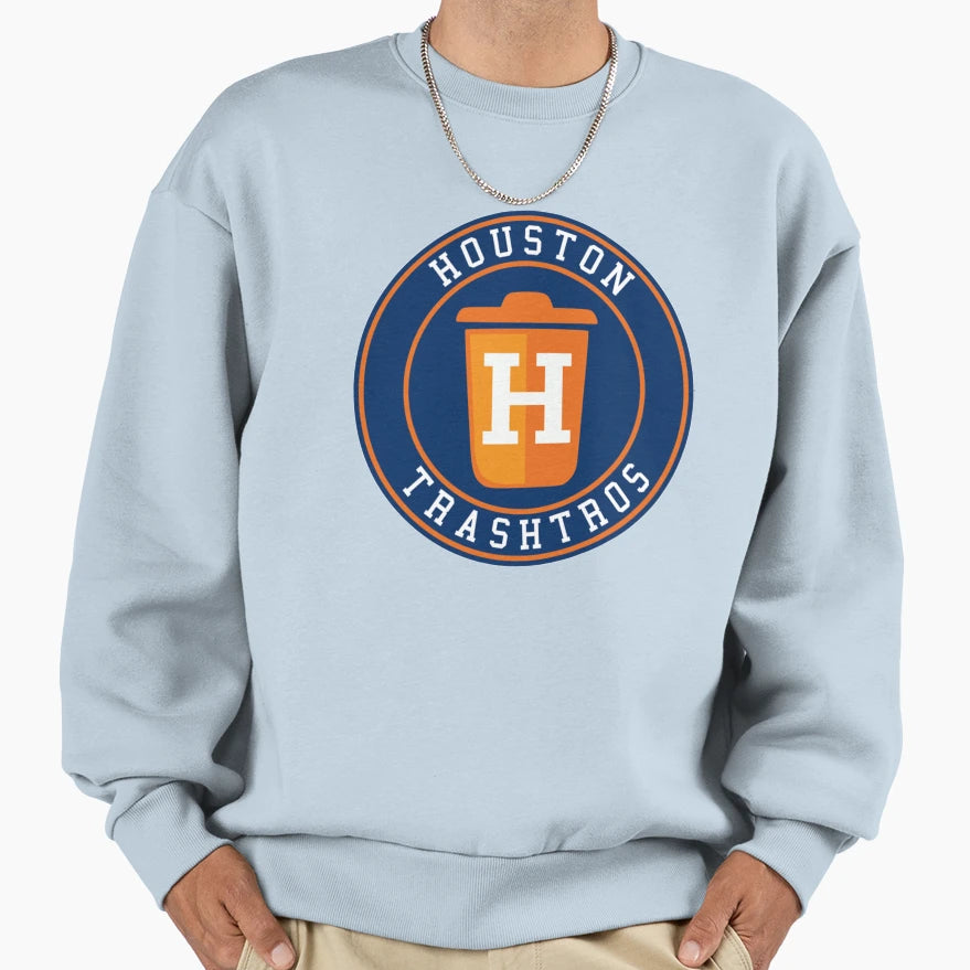 Houston Trashtros Sweatshirt - Fun Novelty Design for Adults - T-Shirt, Sweatshirt, Hoodie