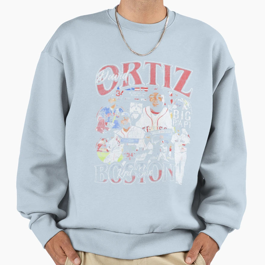 David Ortiz Sweatshirt - Graphic Print Unisex - T-Shirt, Sweatshirt, Hoodie