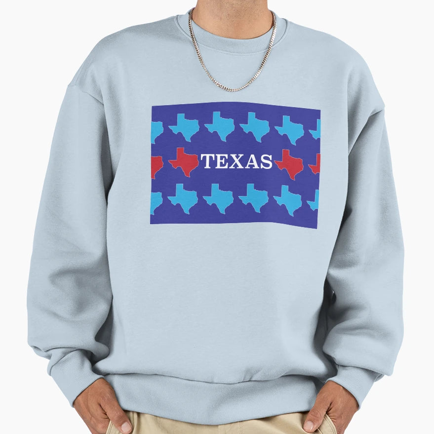 Celebrate Texas Sweatshirt - Custom Art Print Unisex - T-Shirt, Sweatshirt, Hoodie