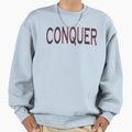 Conquer Positivity Inspirational Sweatshirt - Graphic Print Unisex - T-Shirt, Sweatshirt, Hoodie