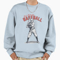Its Time Baseball Sweatshirt - Fun Novelty Design for Adults - T-Shirt, Sweatshirt, Hoodie