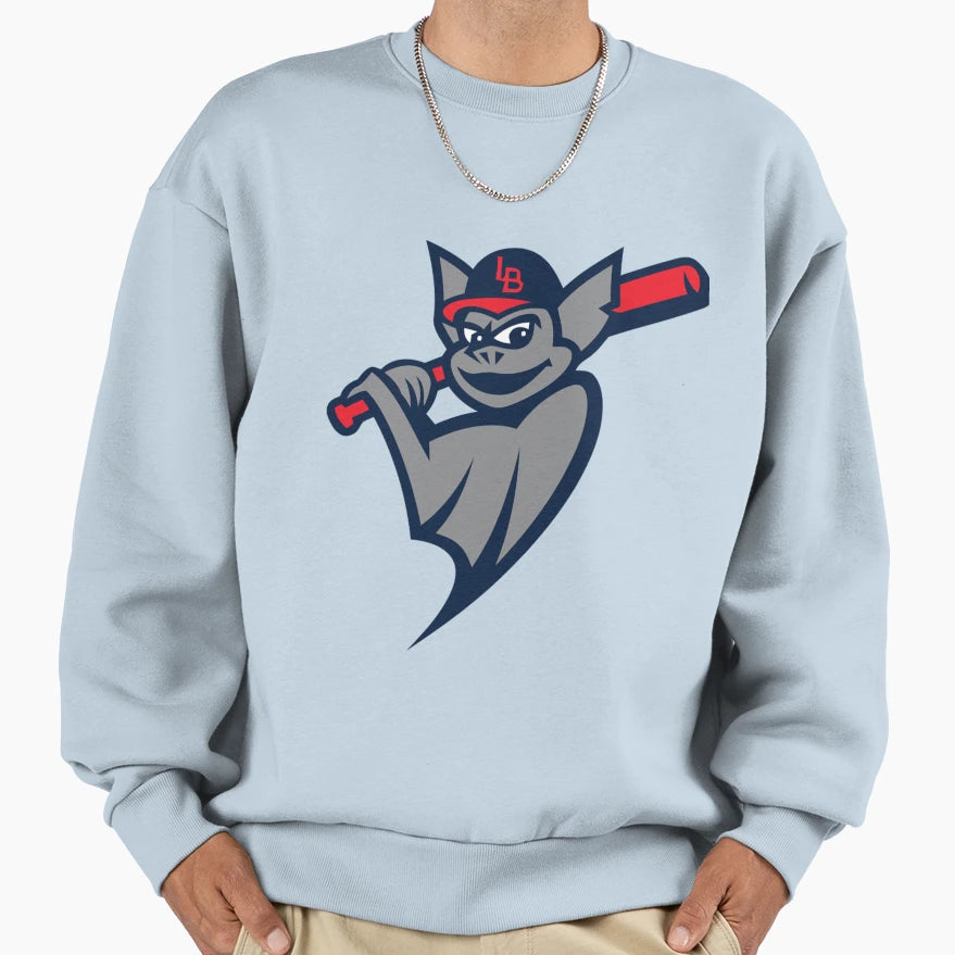 L Bats3 Sweatshirt - Fun Novelty Design for Adults - T-Shirt, Sweatshirt, Hoodie