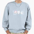 Baseball Sportswear I Love Sweatshirt - Fun Novelty Design Men Women - T-Shirt, Sweatshirt, Hoodie