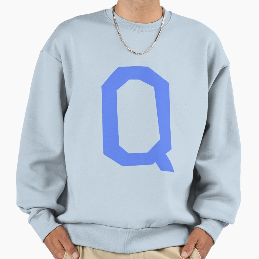 Copy Alphabetical Q Sweatshirt - Fun Novelty Design Men Women - T-Shirt, Sweatshirt, Hoodie